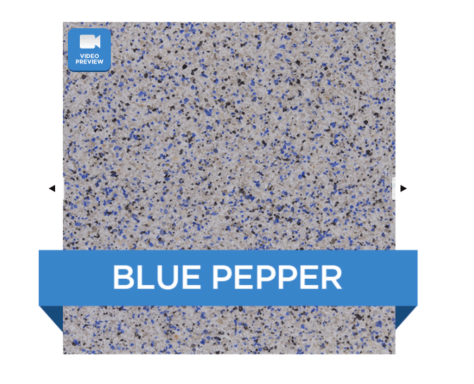 Krystalkrete blue pepper