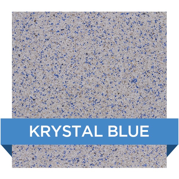 Krystalkrete krystal Blue