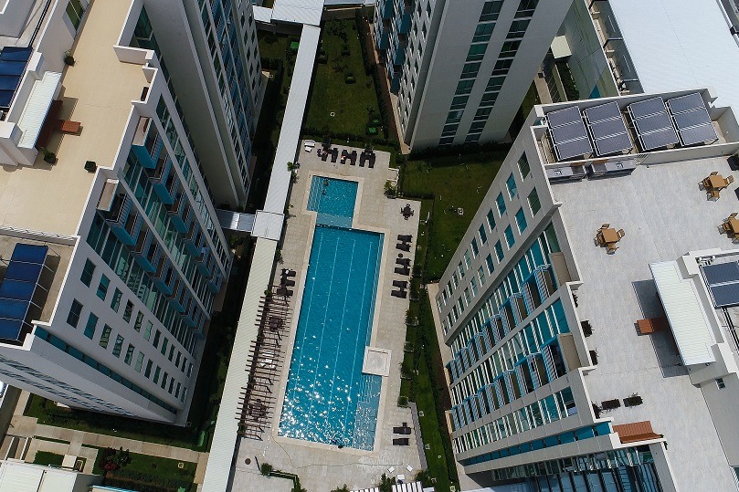 lap pool costa rica, pool construction