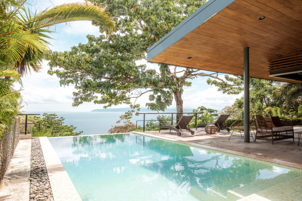 pavones, ocean view, pool builder