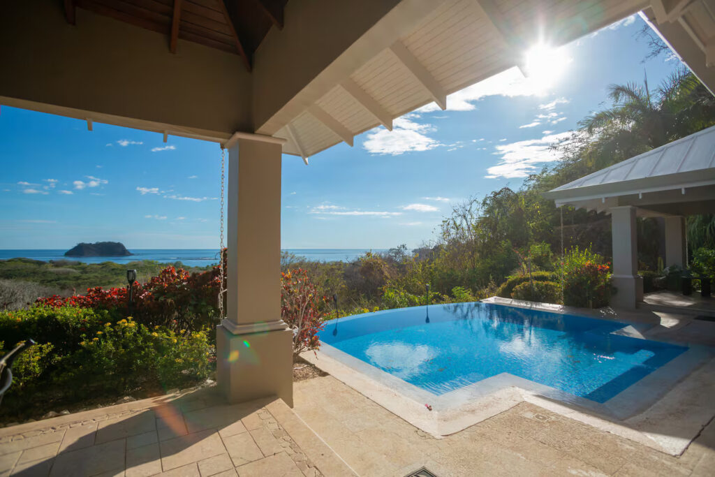 pool construction, in nosara